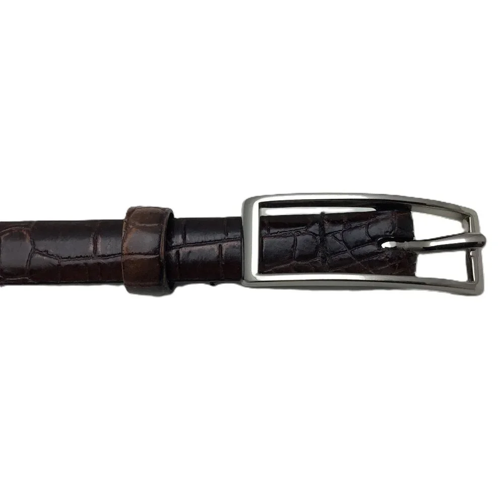 Vintage Nine West Brown Genuine Italian Leather‎ Belt